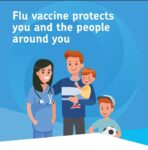 flu vaccine protects you and the people around you